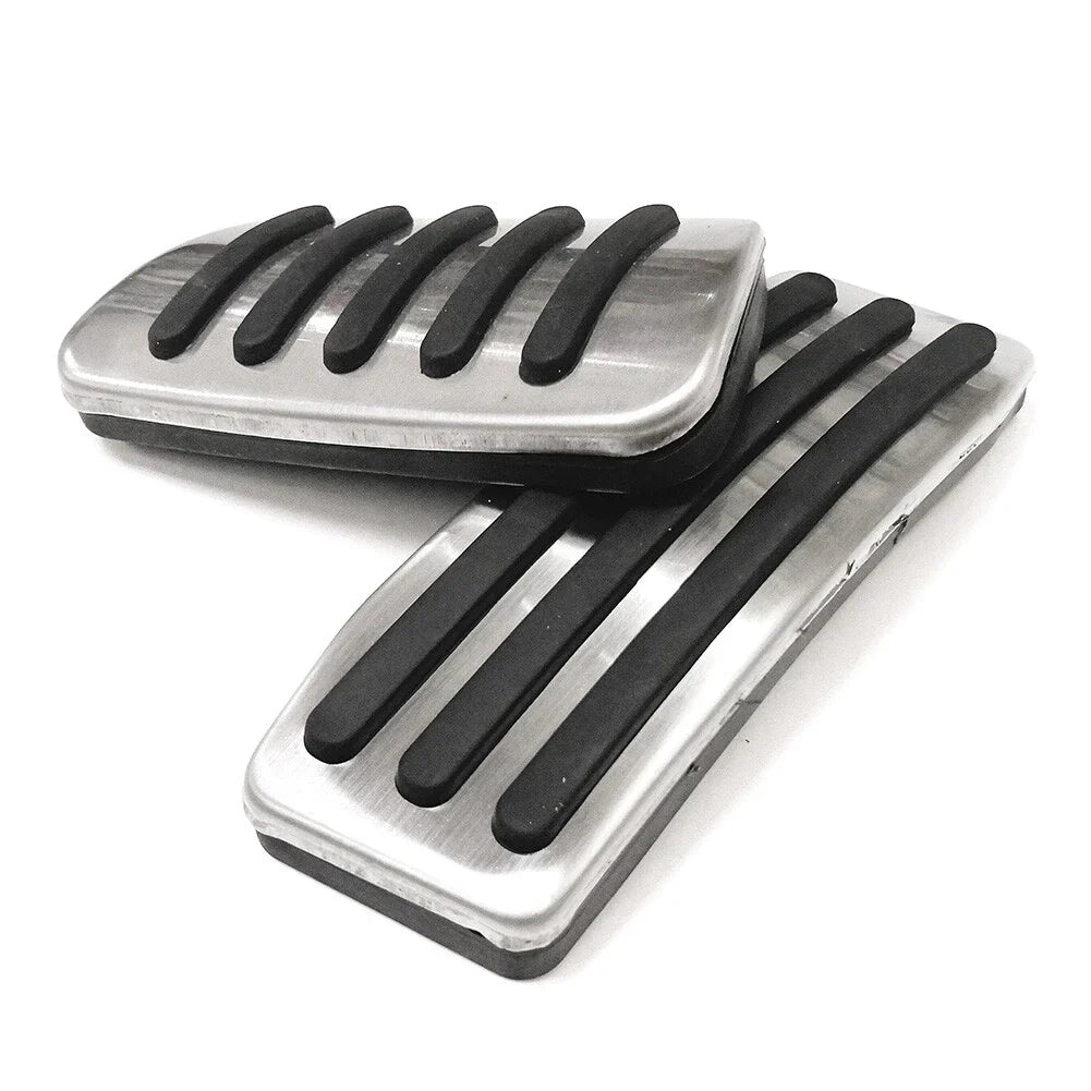 Stainless Steel Fuel Brake Pedals Covers for Cadillac SRX (2010-2016)