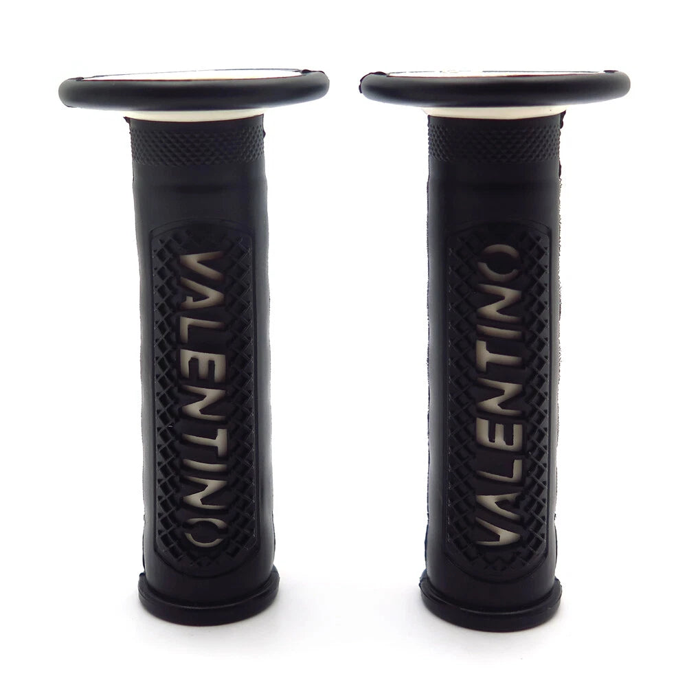 Engraved White Grips for Yamaha FZR YZF 600 (1990–1999)