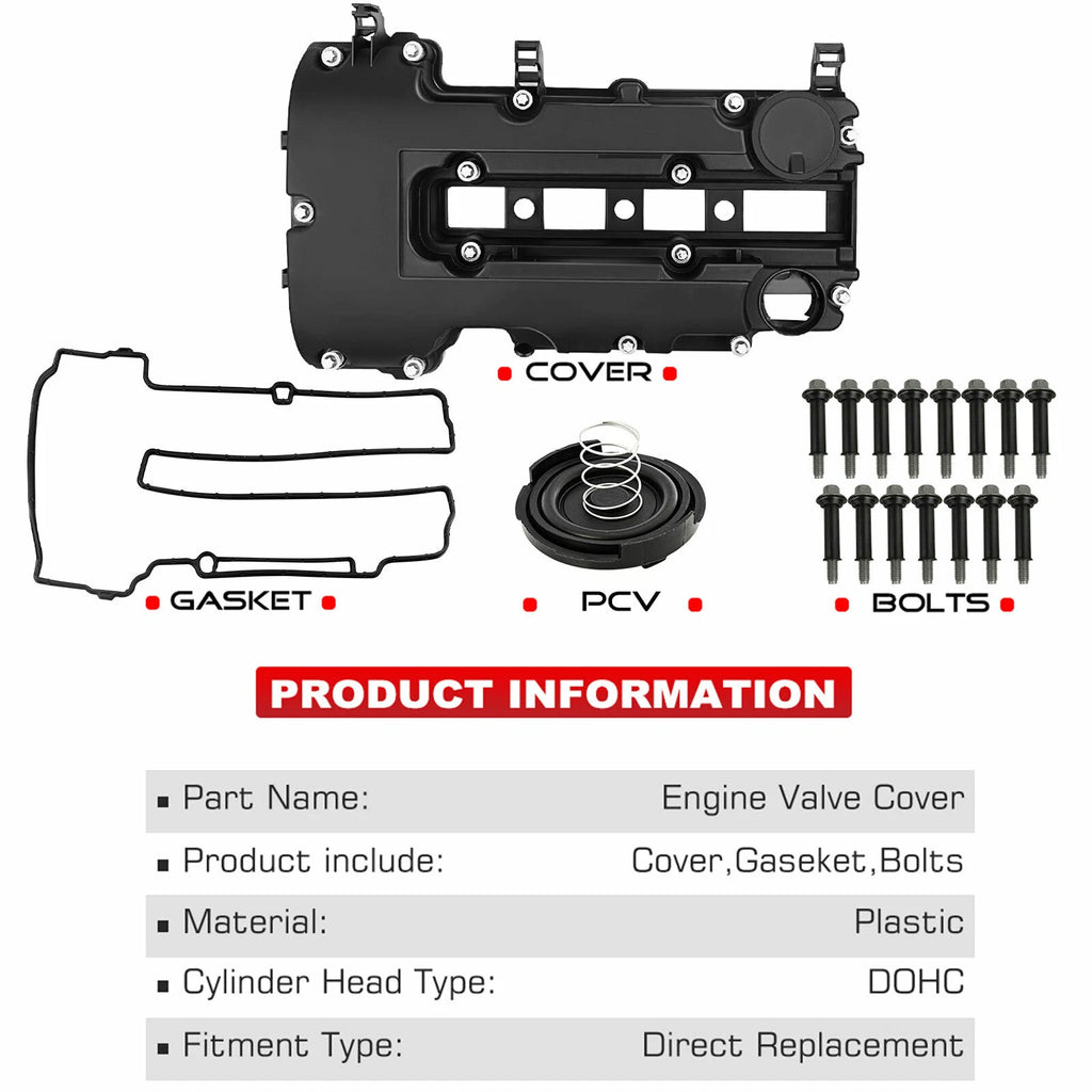 Engine Valve Cover for Buick Encore Cadillac ELR Chevrolet Cruze (2013–2020)