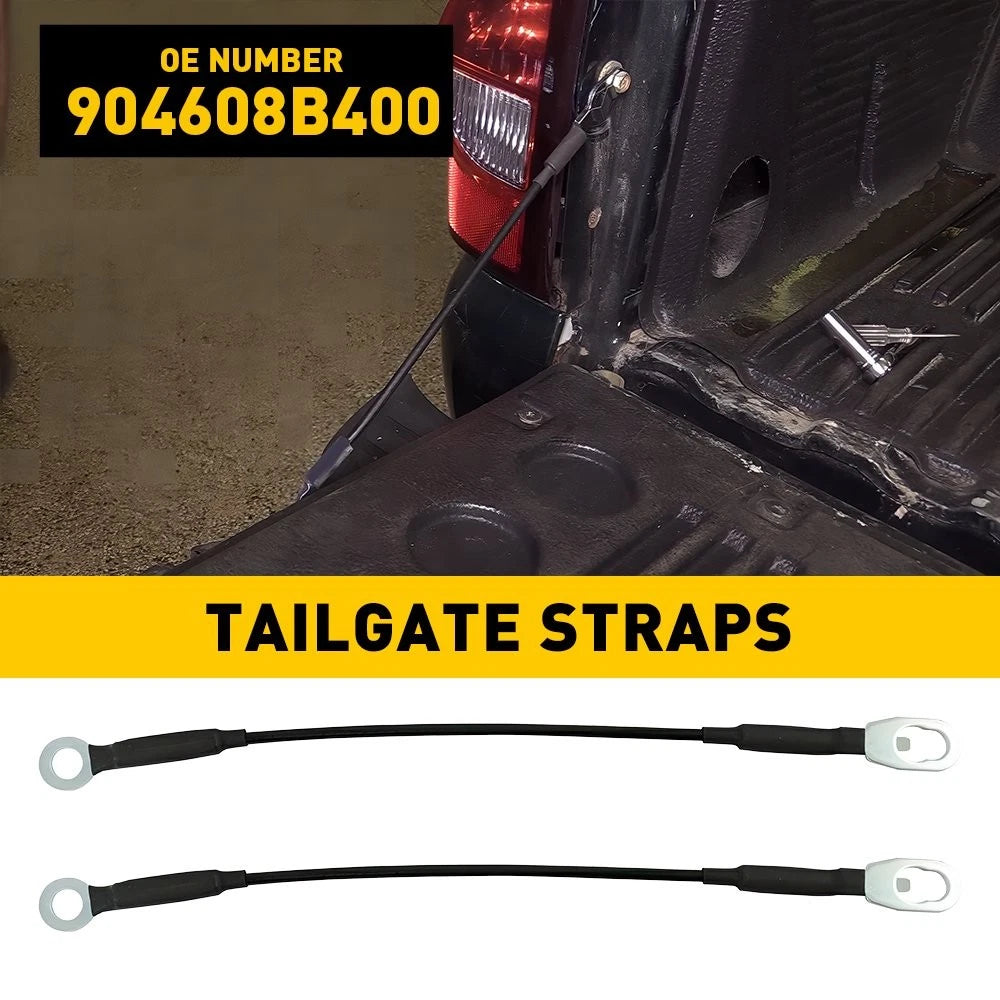Pair Tailgate Support Cable for Nissan Frontier (1998–2005)