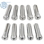 10 Piece R8 Round Spring Collet for CNC Machines 