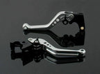Short Brake Clutch Levers for Suzuki Hayabusa GSXR1300 (2008–2014) Silver T9