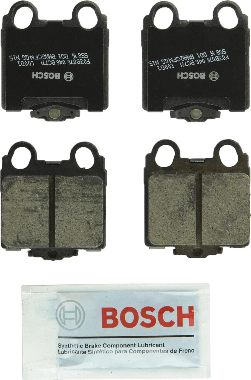 Bosch Rear QuietCast Ceramic Brake Pads for