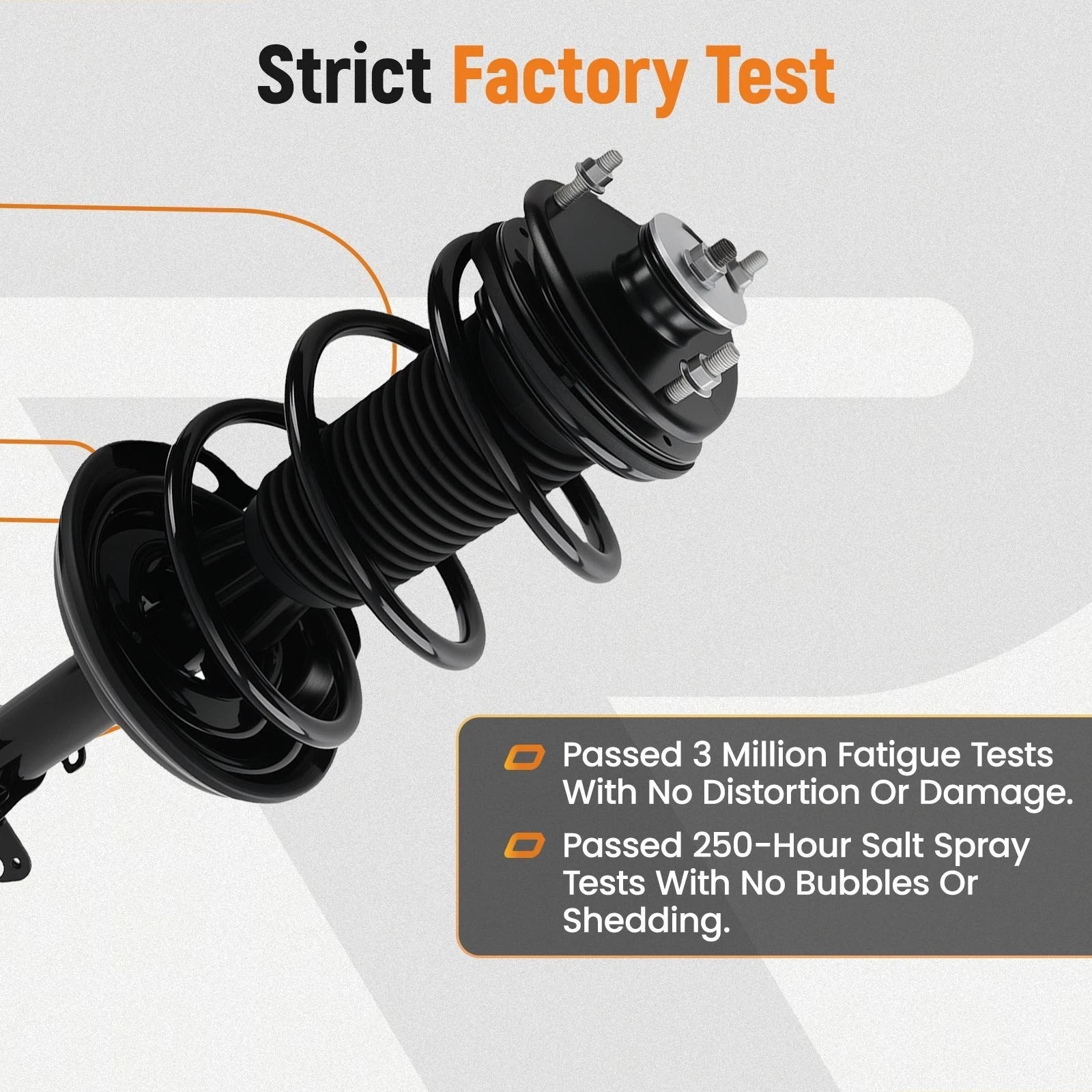 2X Complete Struts Kit for Honda Ridgeline (2006–2014)