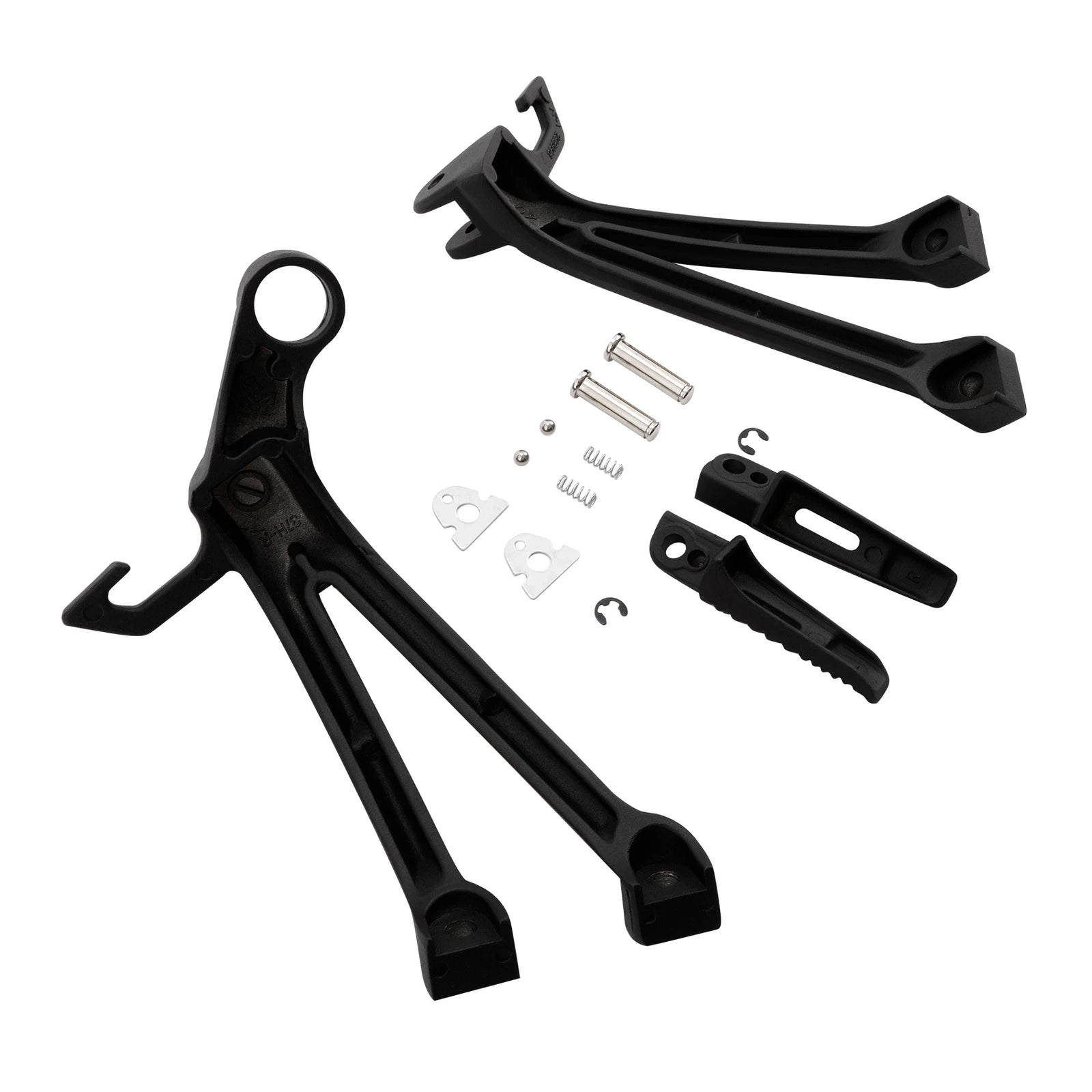 Passenger footrests footpegs bracket for Suzuki GSXR600 GSXR750 (2008–2010)