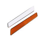 Saddlebag Latch Cover Reflectors Orange for Harley Road Street Glide (2014–2023)