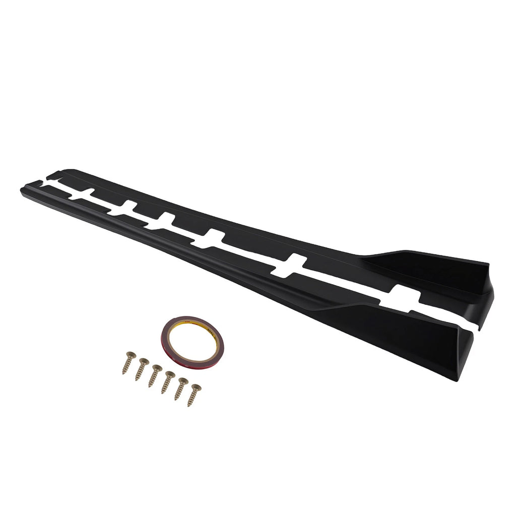 ABS Side Skirt Extension for Lexus IS Series (2014–2020) Matte Black Kit