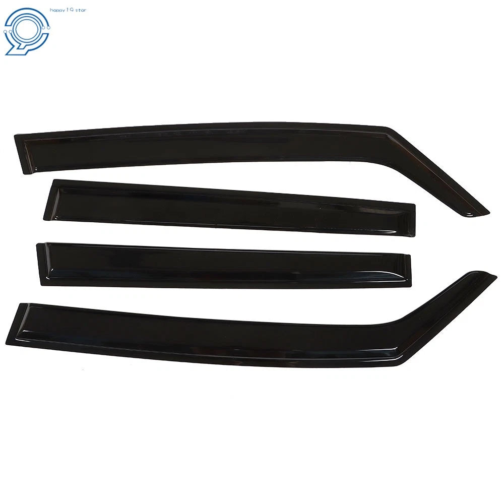 Set of 4 Window Visors for Jeep Renegade (2015–2020) Rain Guards