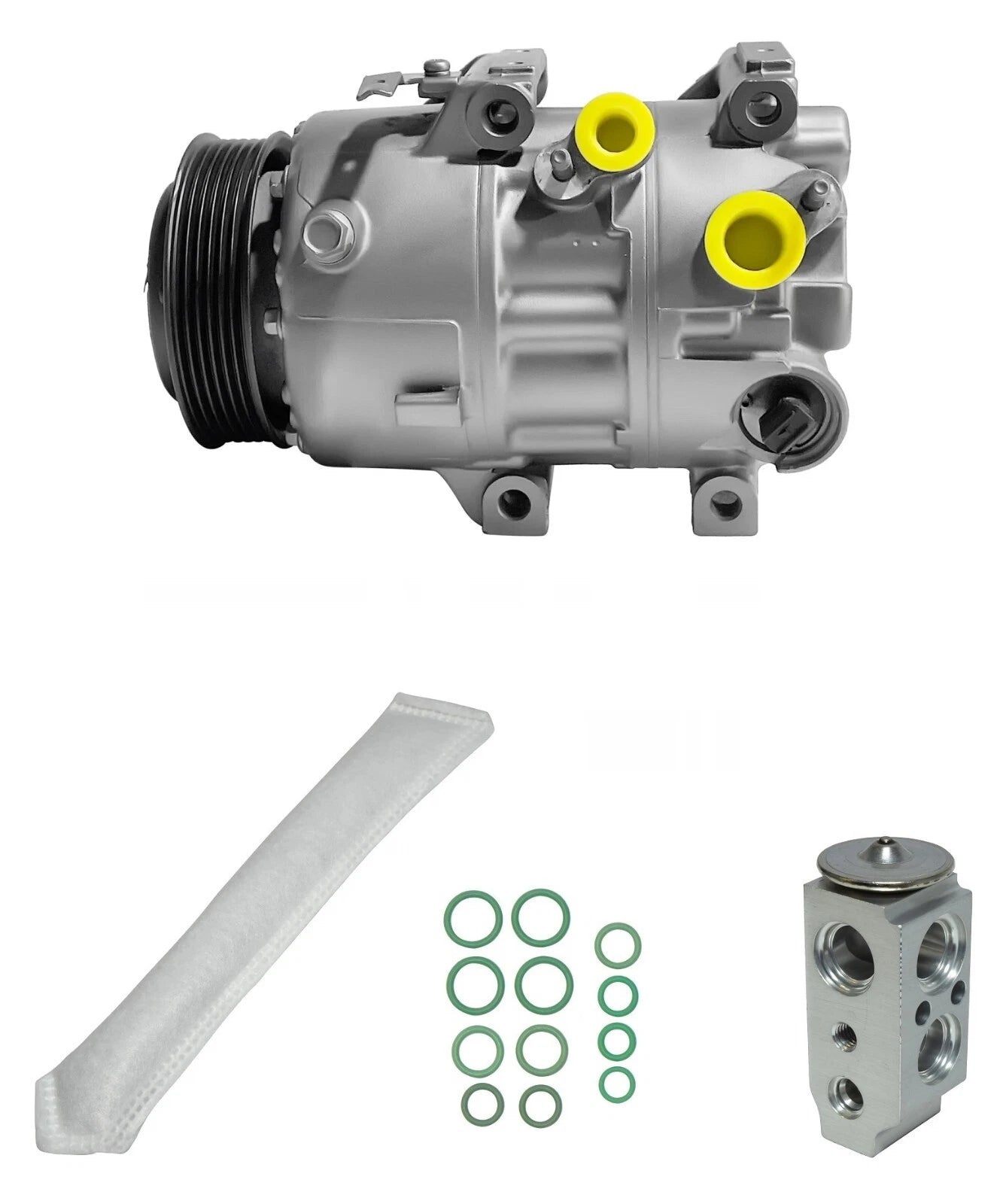 AC Compressor Kit Replacement for Kia Stinger 3.3L V6 Turbo (2021–2024)