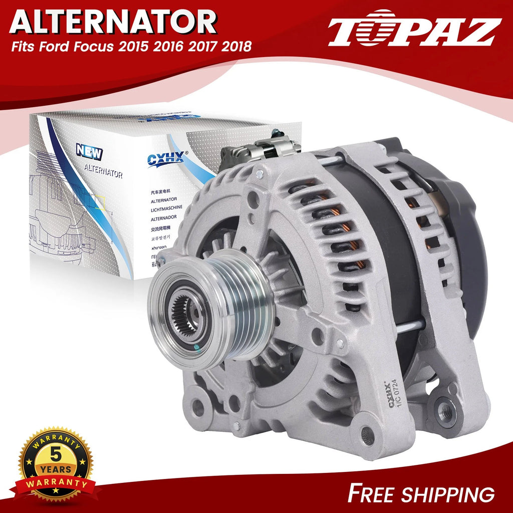 Alternator for Ford Focus (2015–2018) 150A 12V 6-Groove