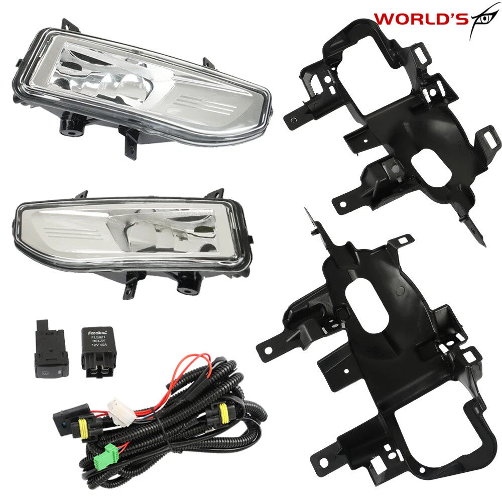 Bumper Fog Lights for Nissan Rogue Sport (2020–2022) with Switch & Bracket