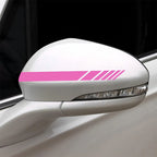 5x Universal Pink PVC Car Body Sticker Stripe Vinyl Decal