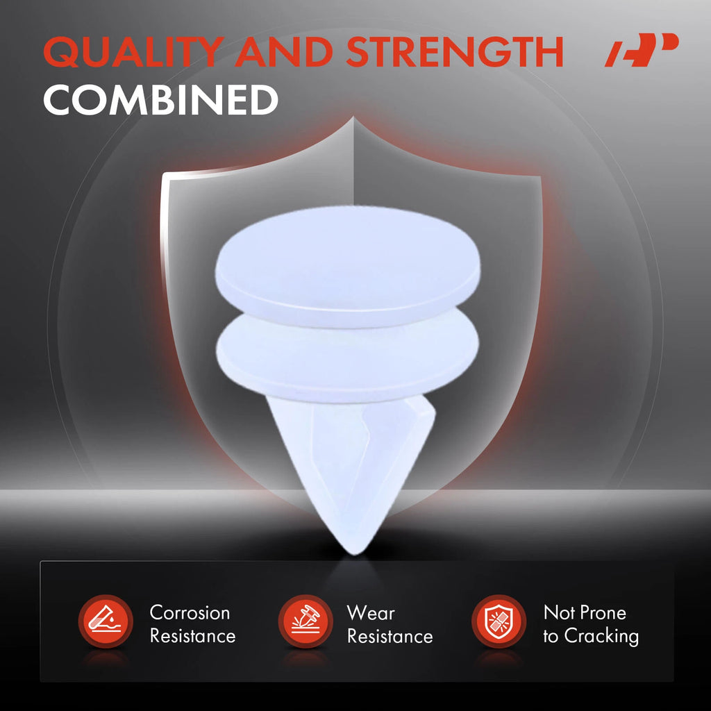 50x Nylon Fasteners Door Trim Clips for Chevrolet