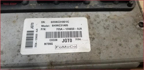 PCM ECM ECU Engine Computer Module for Fusion Milan (2007) 7E5A-12A650-AJA