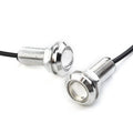 4 x IP68 Blue LED Boat Light Silver Waterproof Underwater for Cars Trucks Boats