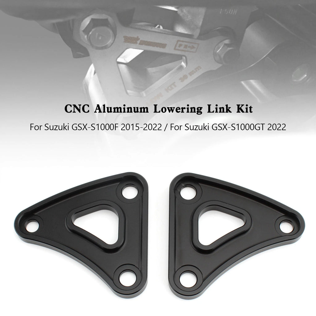 CNC Aluminum Lowering Link Kit 20mm for Suzuki GSX-S1000 (2015–2022)