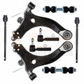 Set of 8 Control Arms Tie Rods Sway Bars for Buick Century (1997–2005)