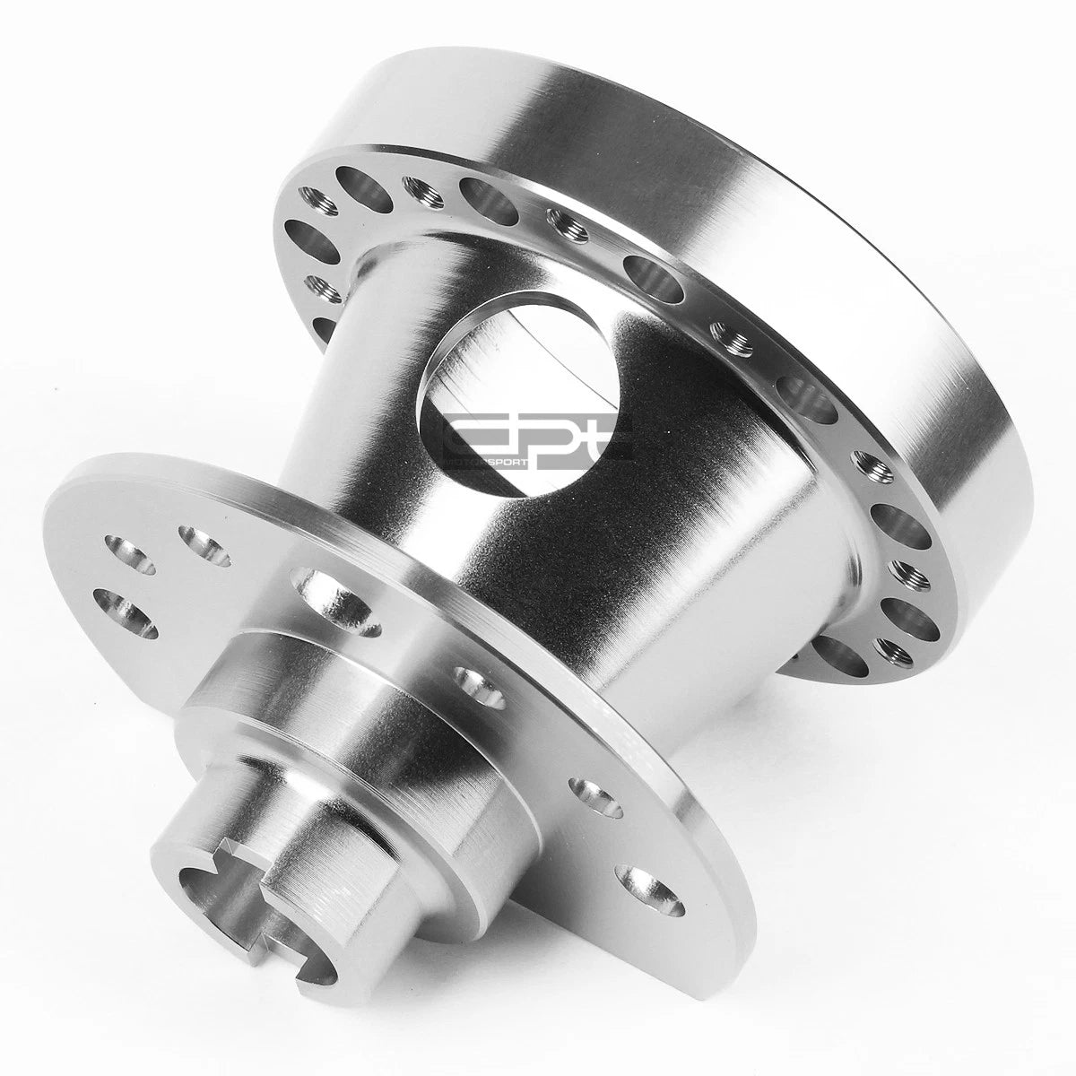 Steering Wheel Hub Adaptor for Honda Civic/Integra (1988–1993) - 6-Hole, Silver Aluminum
