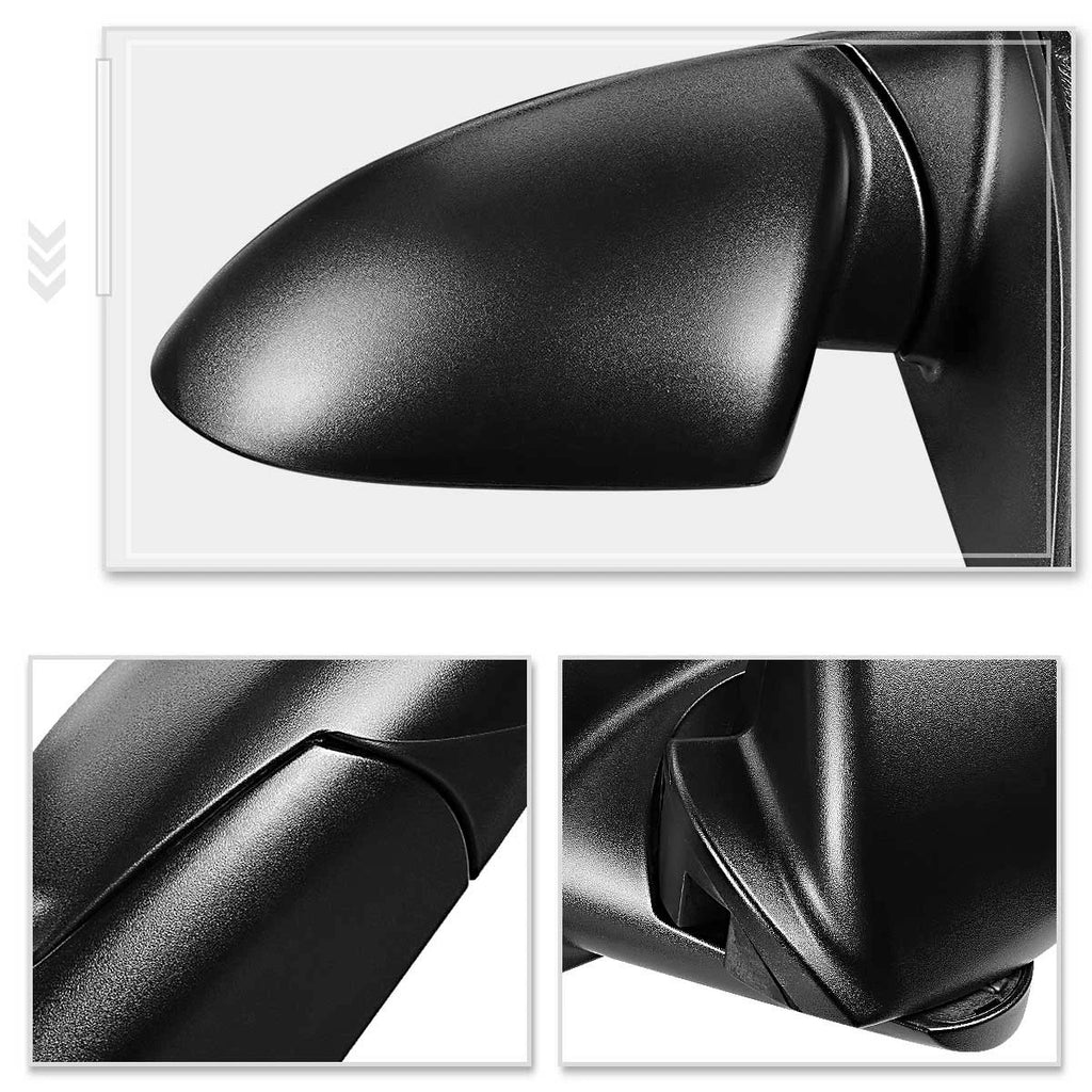 Set of 4 Tap-On Window Visors for Silverado Sierra Crew Cab (2014–2019)