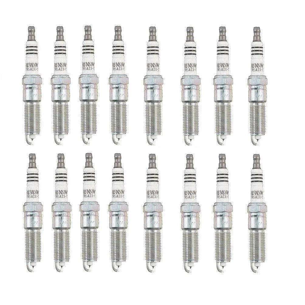 Set of 16 NGK Iridium IX Spark Plugs for Dodge Jeep Chrysler 6.1L V8 (2005–2010)