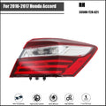 Tail Light Assembly for Honda Accord (2016–2017) Rear Right Red Lens