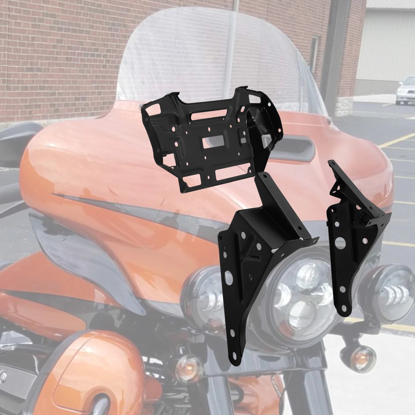 Inner Fairing & Radio Support Bracket for Harley Electra Glide (2014–2023)