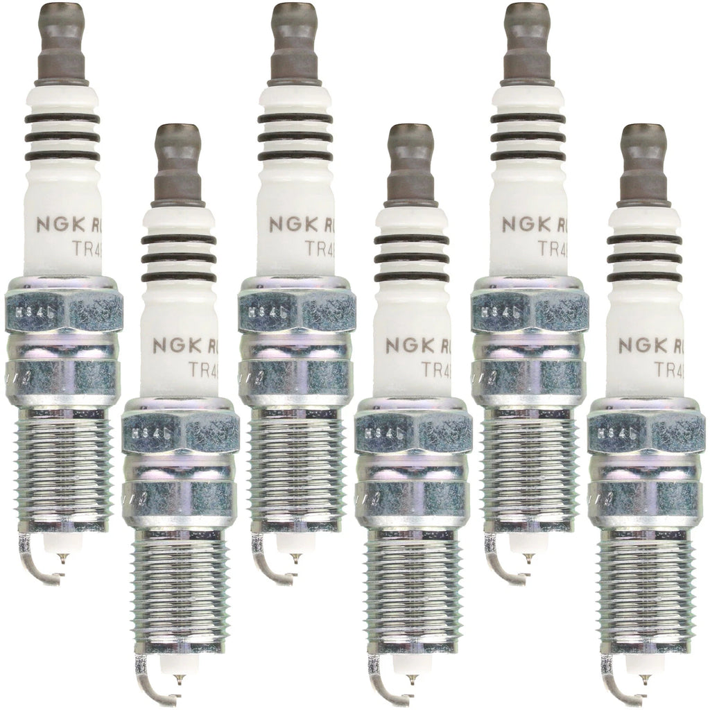Set of 6 NGK 97100 Ruthenium HX Spark Plugs for Buick GMC Pontiac V6