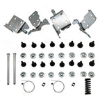 Front Upper Door Hinge Repair Kit LH RH 12475075 for GMC Cadillac Chevy Truck (–)