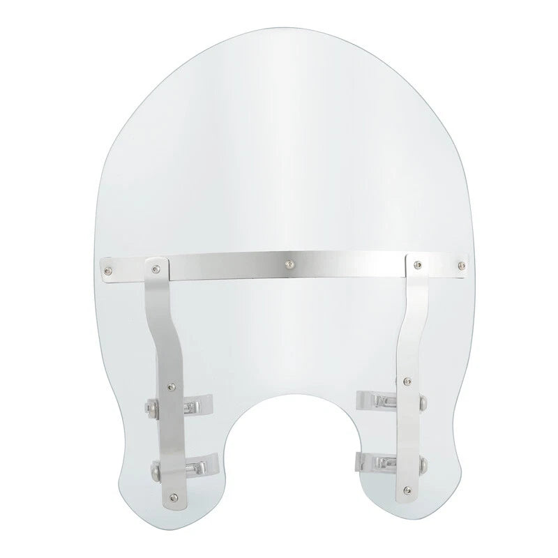 Clear Windshield Clamps for Harley Dyna (2006–2017), Breakout (2018–2023)