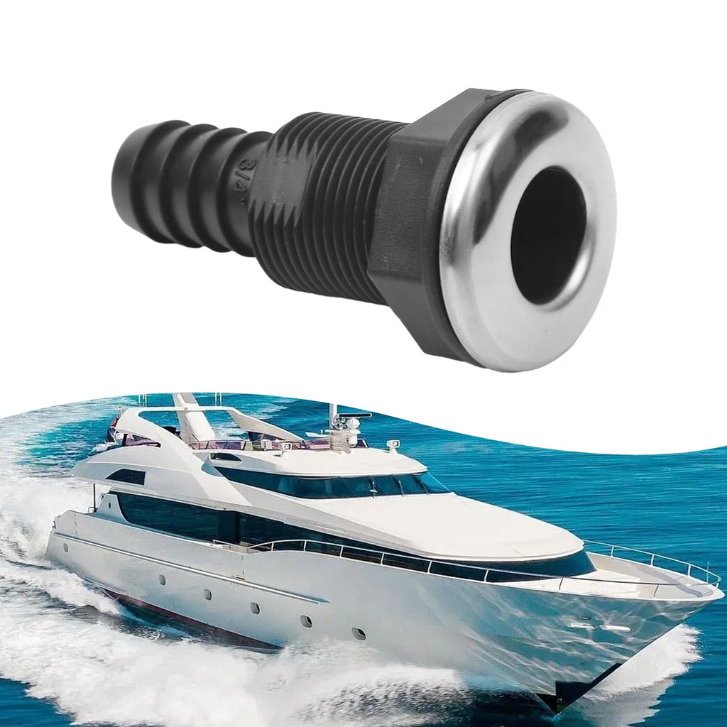 Thru Hull Fitting for Marine and Truck Applications