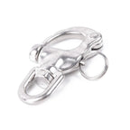 1pcs / 70mm / Marine Grade 316 Stainless Steel Snap Shackle With Swivel Bail