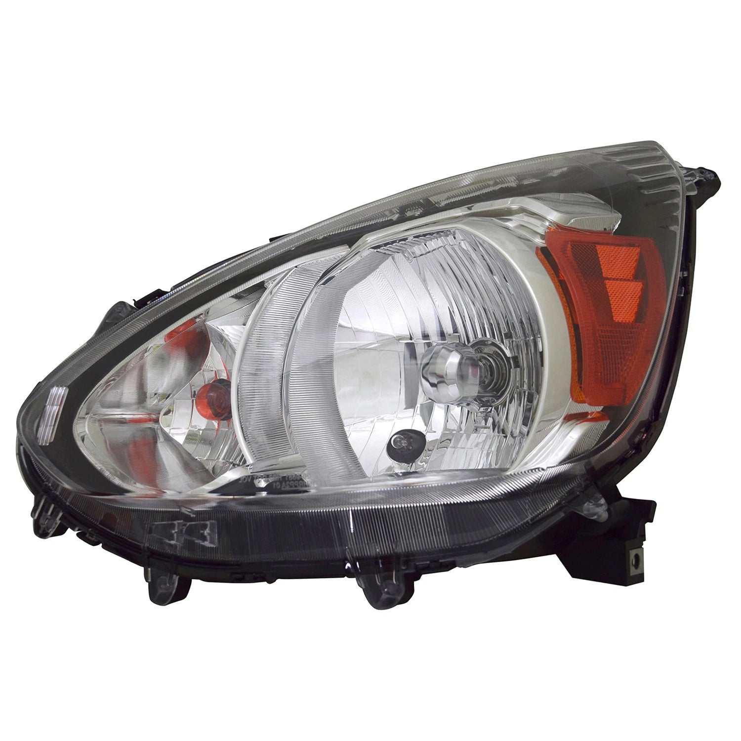 Replacement Driver Side Halogen Headlight Assembly for 2014-2020 Mitsubishi Mirage