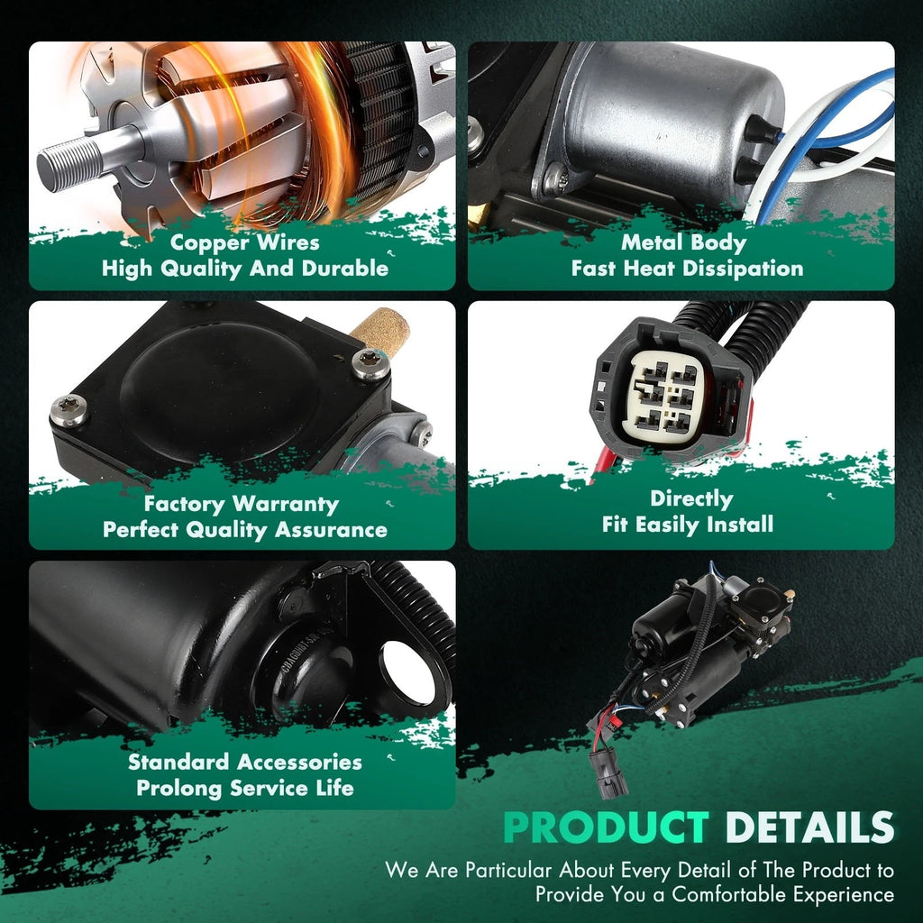 Air Suspension Compressor Pump for Range Rover L322 (2002–2012) Hitachi