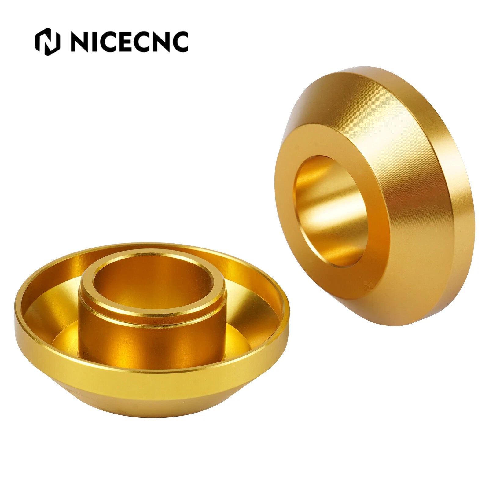 Set of 2 Fast Rear Wheel Axle Spacers for Suzuki RM-Z RMZ250 RMZ450 (2008–2020)