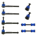 Set of 4 Mevotech Supreme Tie Rod Ends Sway Bar Kit for C1500 C2500 (RWD)