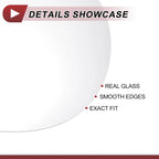 Heated Left Driver Side Mirror Glass Replace for BMW Mini Cooper (2014-2020)