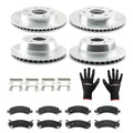 Brake Disc Rotors + Pads Kit for Cadillac Escalade/Chevy Tahoe (2002–2006)