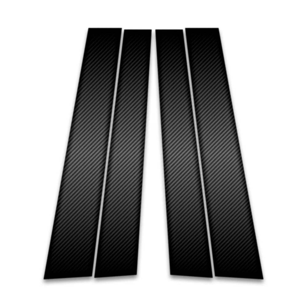 4pc Carbon Fiber Pillar Post Covers for 2008-2012 Ford Escape