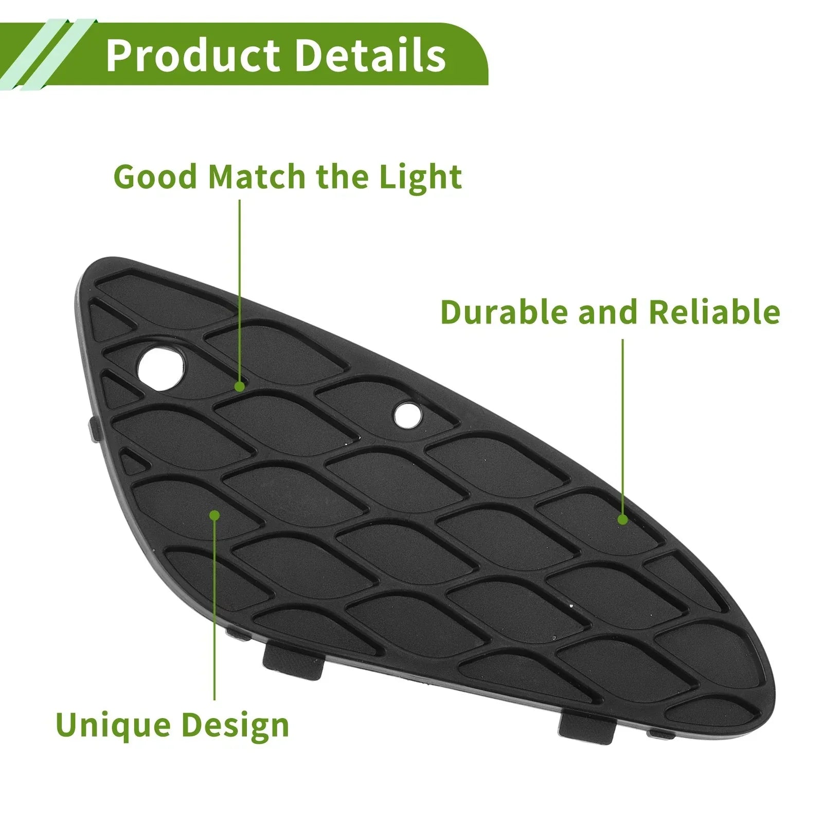 Front Right Fog Light Grill for Mercedes-Benz E350 (2006-2009)
