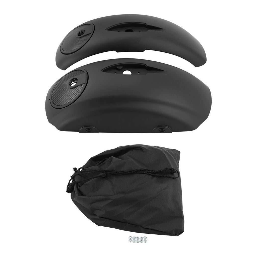 Matte Hard Saddlebag Lids for Indian Springfield (2016–2023) 6.5'' Speaker Cutout