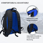 50L Ski Snowboard Boot Bag Backpack for Gear and Accessories