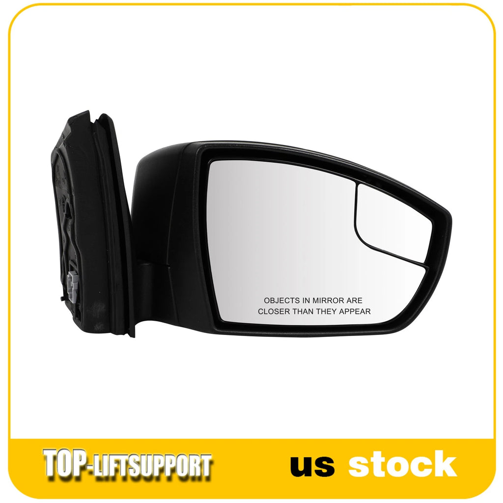 Passenger Side Mirror for Ford Focus (2012–2014) Black