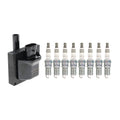 Set of 8 Hitachi Ignition Coils & NGK Ruthenium Spark Plugs for C1500 2500 Tahoe P30 V8