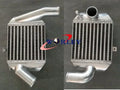 90MM Thick Aluminum Intercooler Pair for Audi A4 B5 S4 RS4 A6 C5 2.7T (1996-2001)