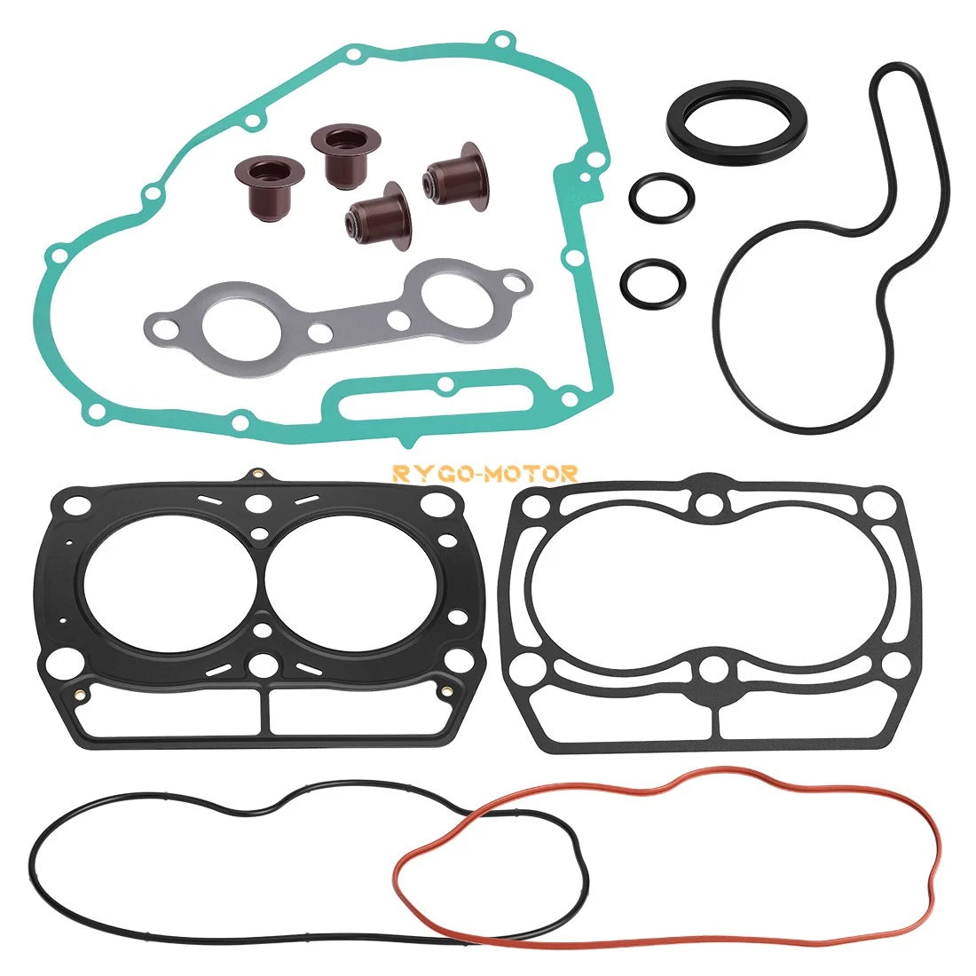 Top End Head Gasket Kit w/ Seals for Polaris Sportsman 700 800 Ranger 700 800 XP (2002–2014)