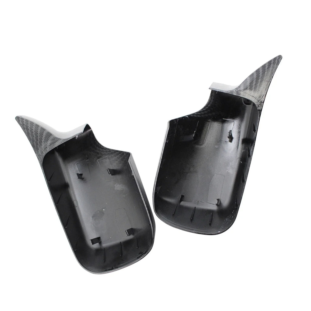 2 x M Style Wing Car Side Mirror Cover Caps for BMW E46 Sedan (1998–2005)