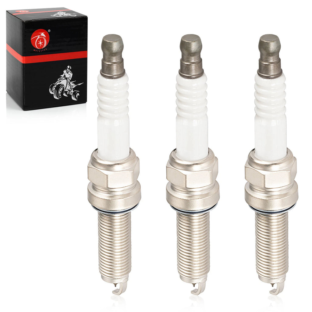 Set of 3 Iridium Spark Plugs for Can-Am Maverick X3 Max R RR (2017–2024) Turbo