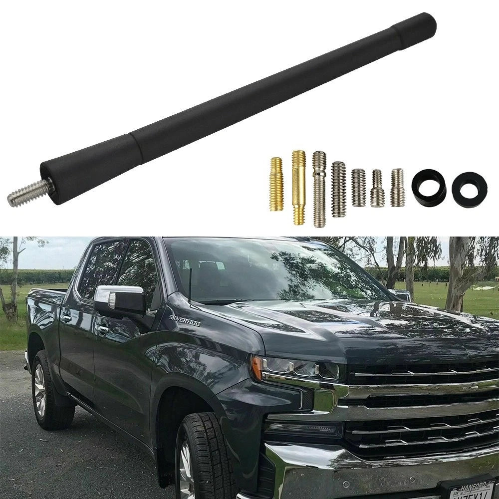 7" Short Black Antenna Mast for Suzuki Grand Vitara (2006–2013)