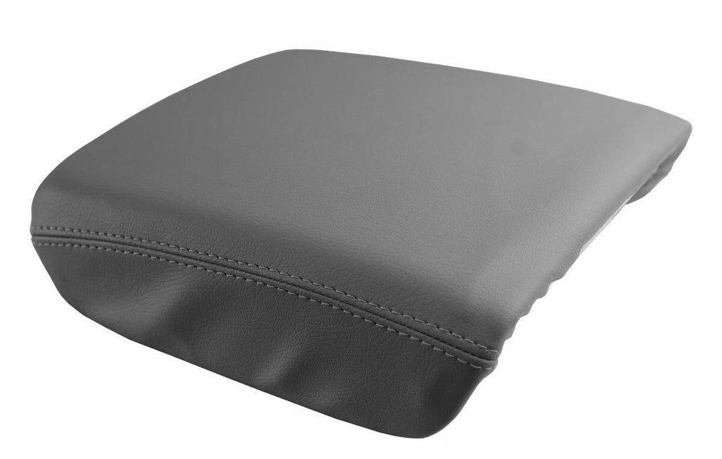 Console Lid Pull Over Cover for Honda Ridgeline (2006–2014) Gray Leather