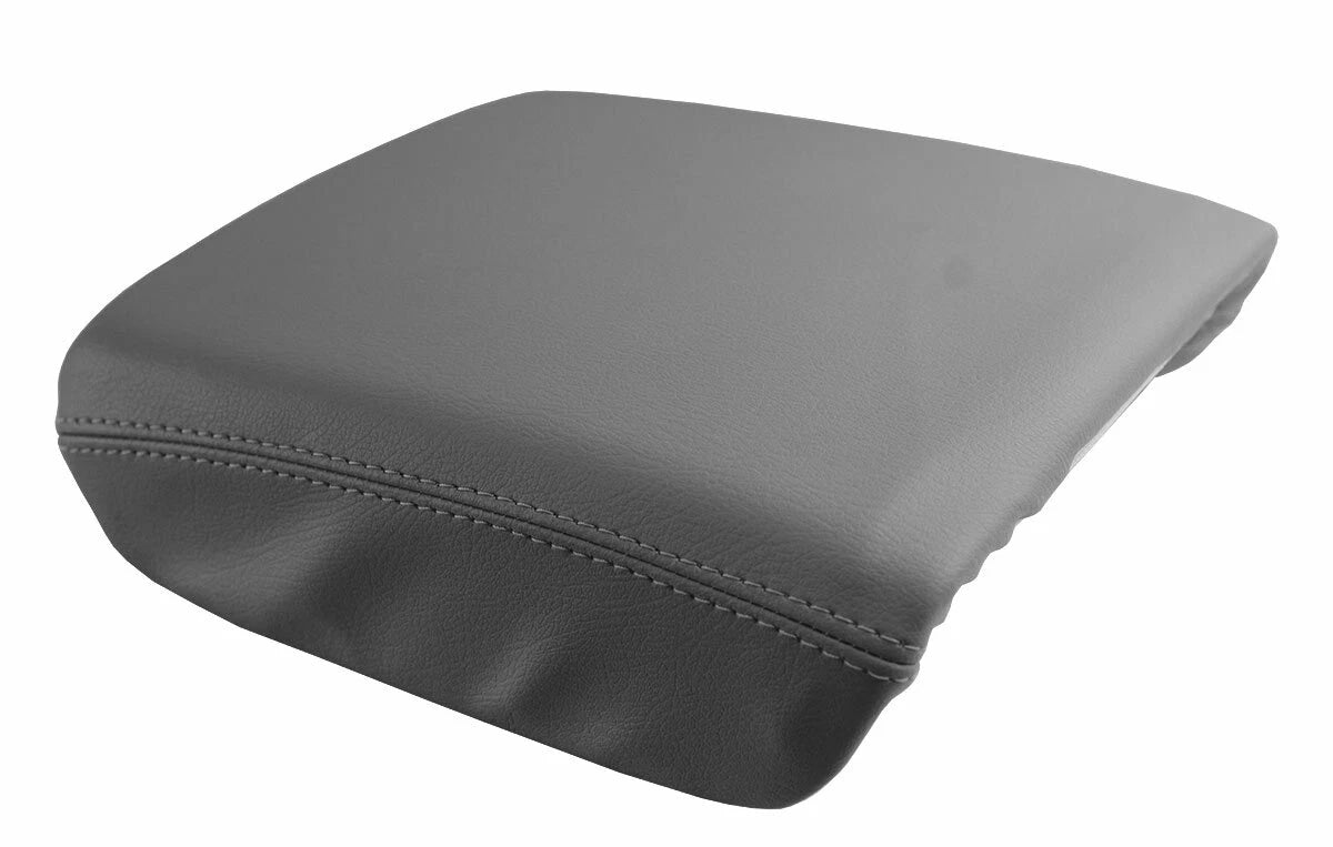 Console Lid Pull Over Cover for Honda Ridgeline (2006–2014) Gray Leather